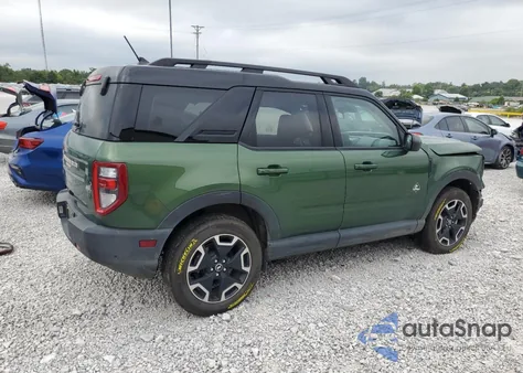 2024 Ford Bronco Sport Outer Banks из США, поврежденный, VIN 3FMCR9C62RRE98251